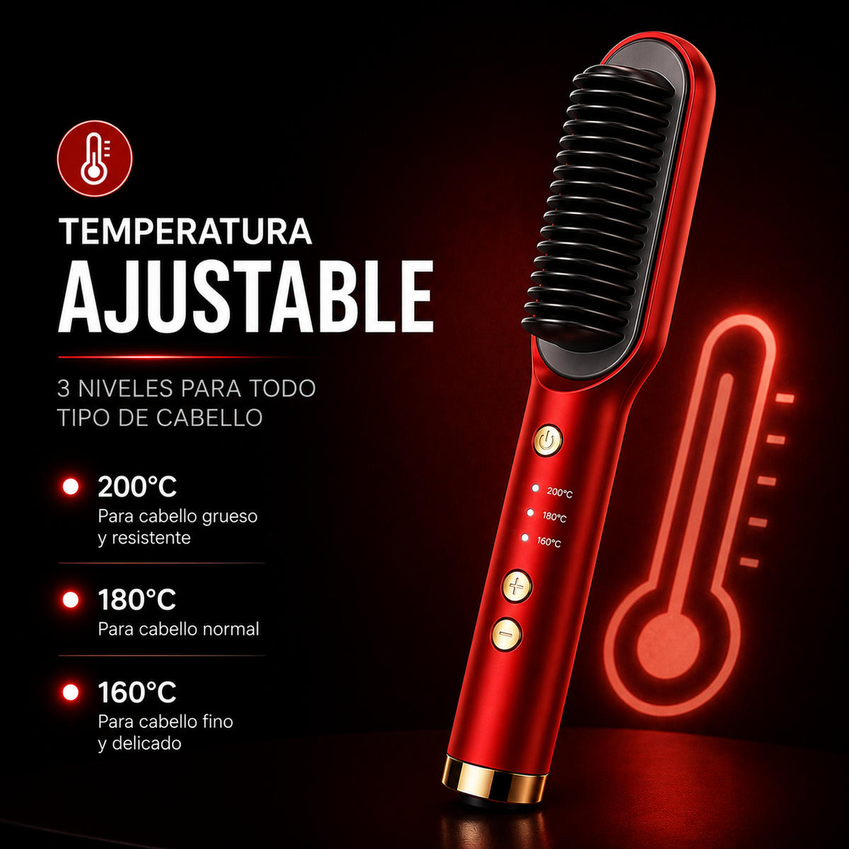Lissé Pro | Cepillo Alisador Premium