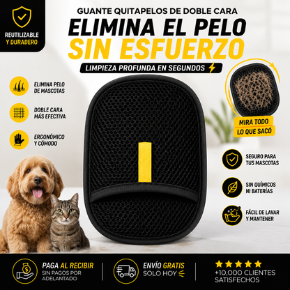 2 Pet Hair Remover Pro – Guante Quitapelos Premium