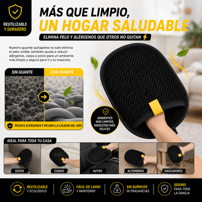 2 Pet Hair Remover Pro – Guante Quitapelos Premium