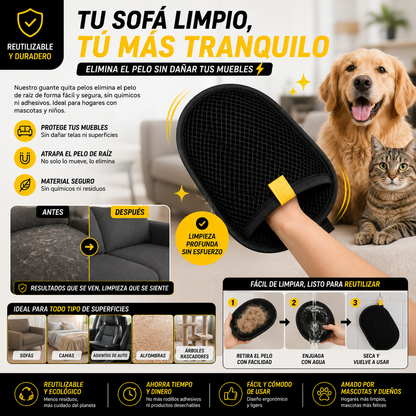2 Pet Hair Remover Pro – Guante Quitapelos Premium