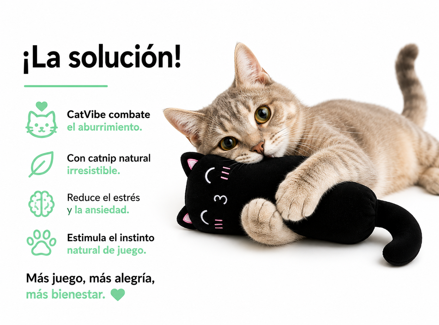 Juguete antiestres para gato